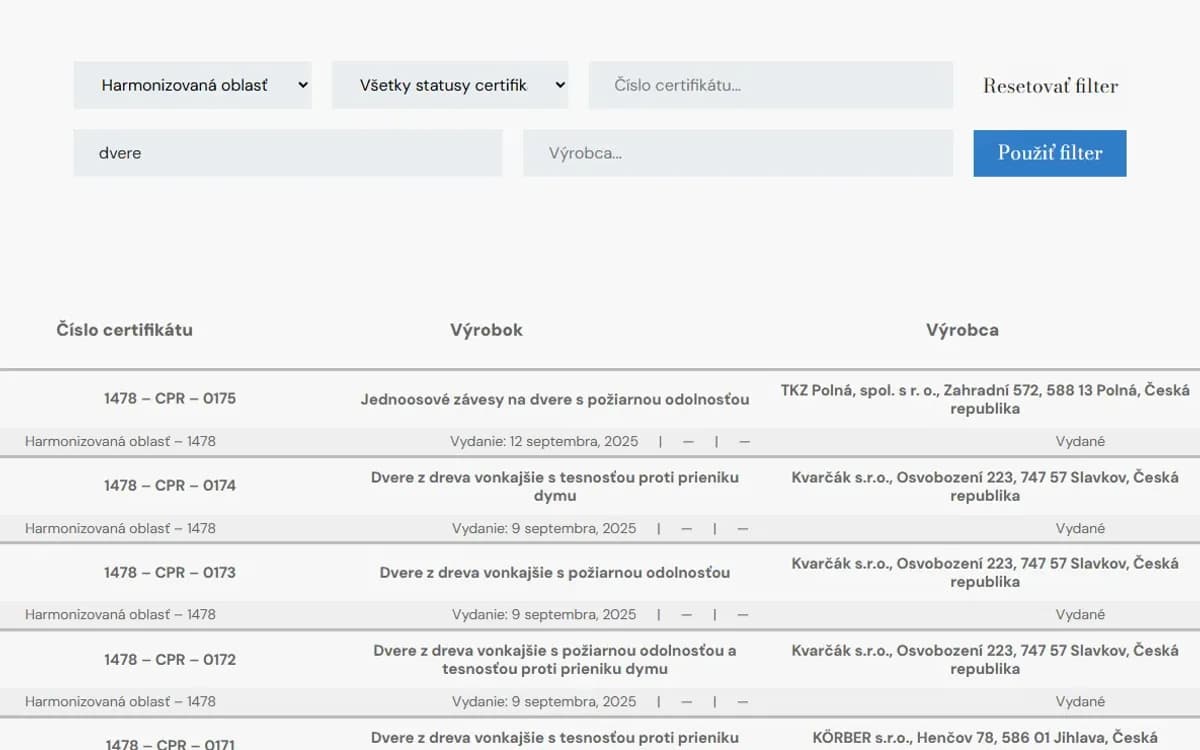 Web Lignotesting (lignotesting.sk) na počítači